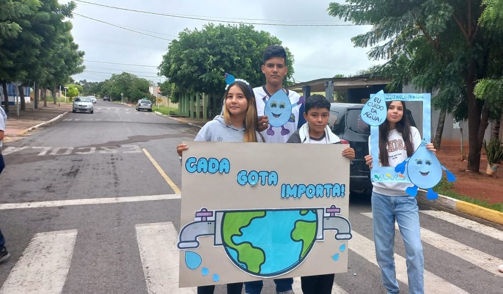 Rede Municipal de Ensino realizou atividades educativas em comemoração ao Dia Mundial da Água