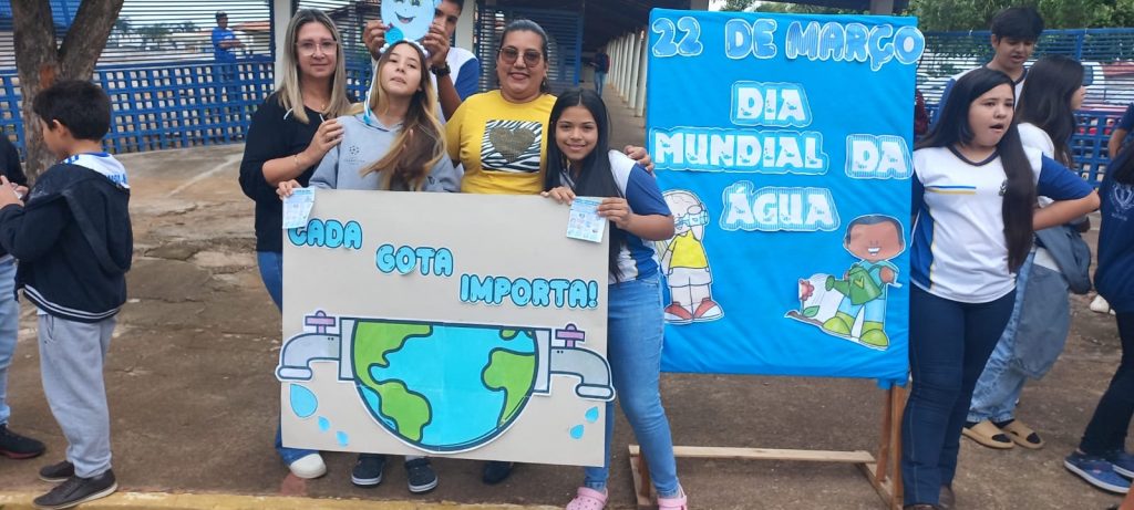 Rede Municipal de Ensino realizou atividades educativas em comemoração ao Dia Mundial da Água