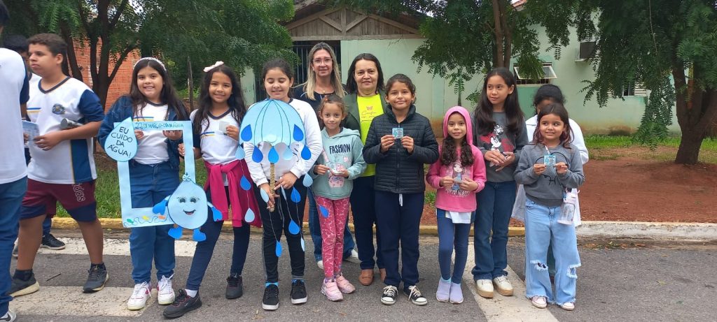 Rede Municipal de Ensino realizou atividades educativas em comemoração ao Dia Mundial da Água